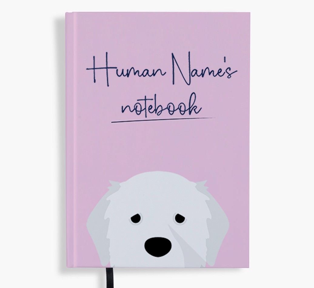 Handwritten: Personalised {breedFullName} Notebook