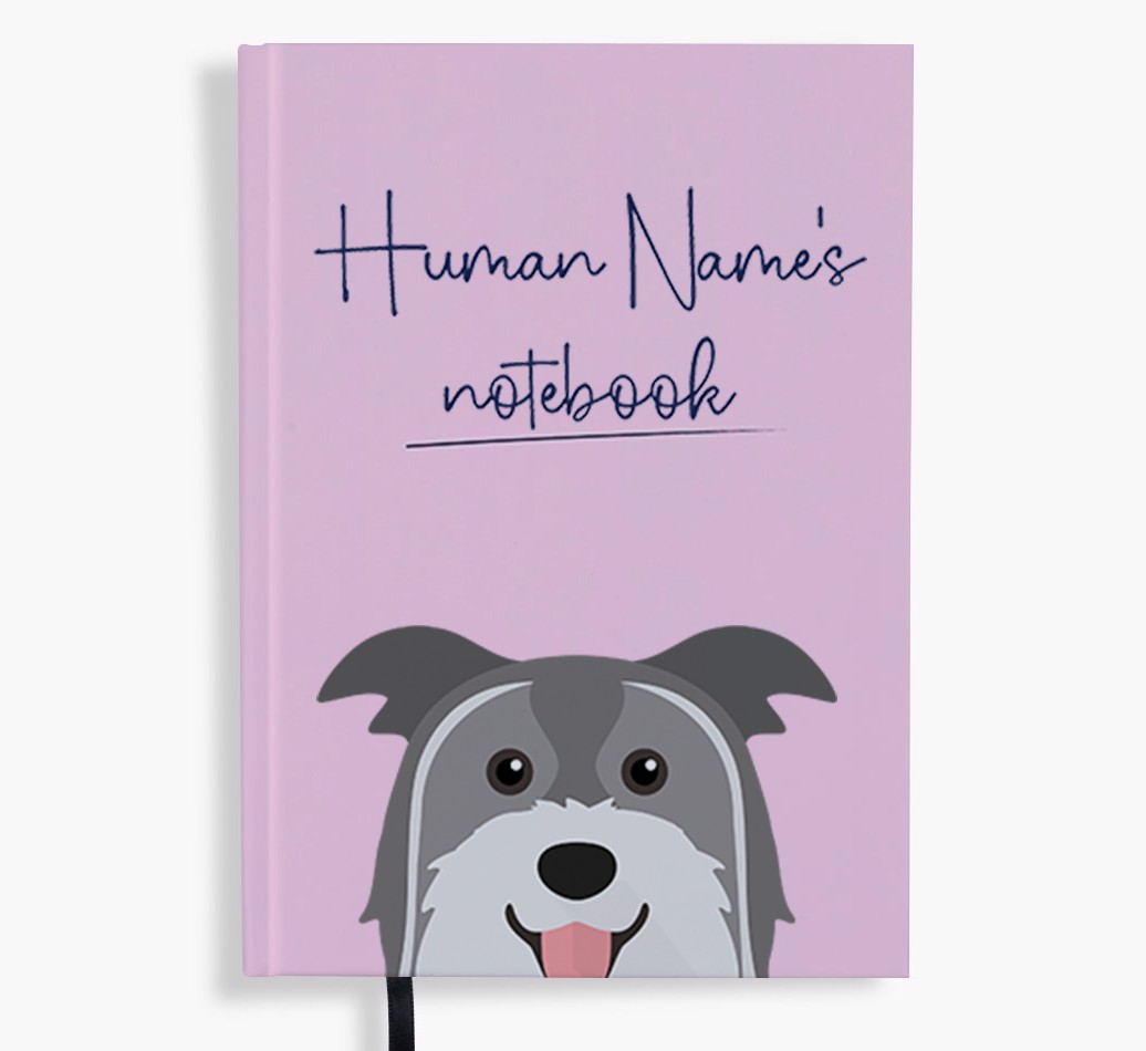 Handwritten: Personalised {breedFullName} Notebook