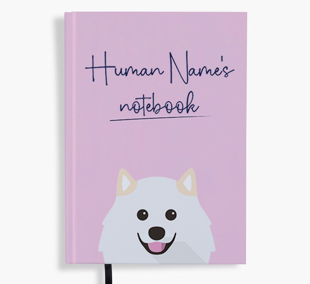 Handwritten: Personalised {breedFullName} Notebook