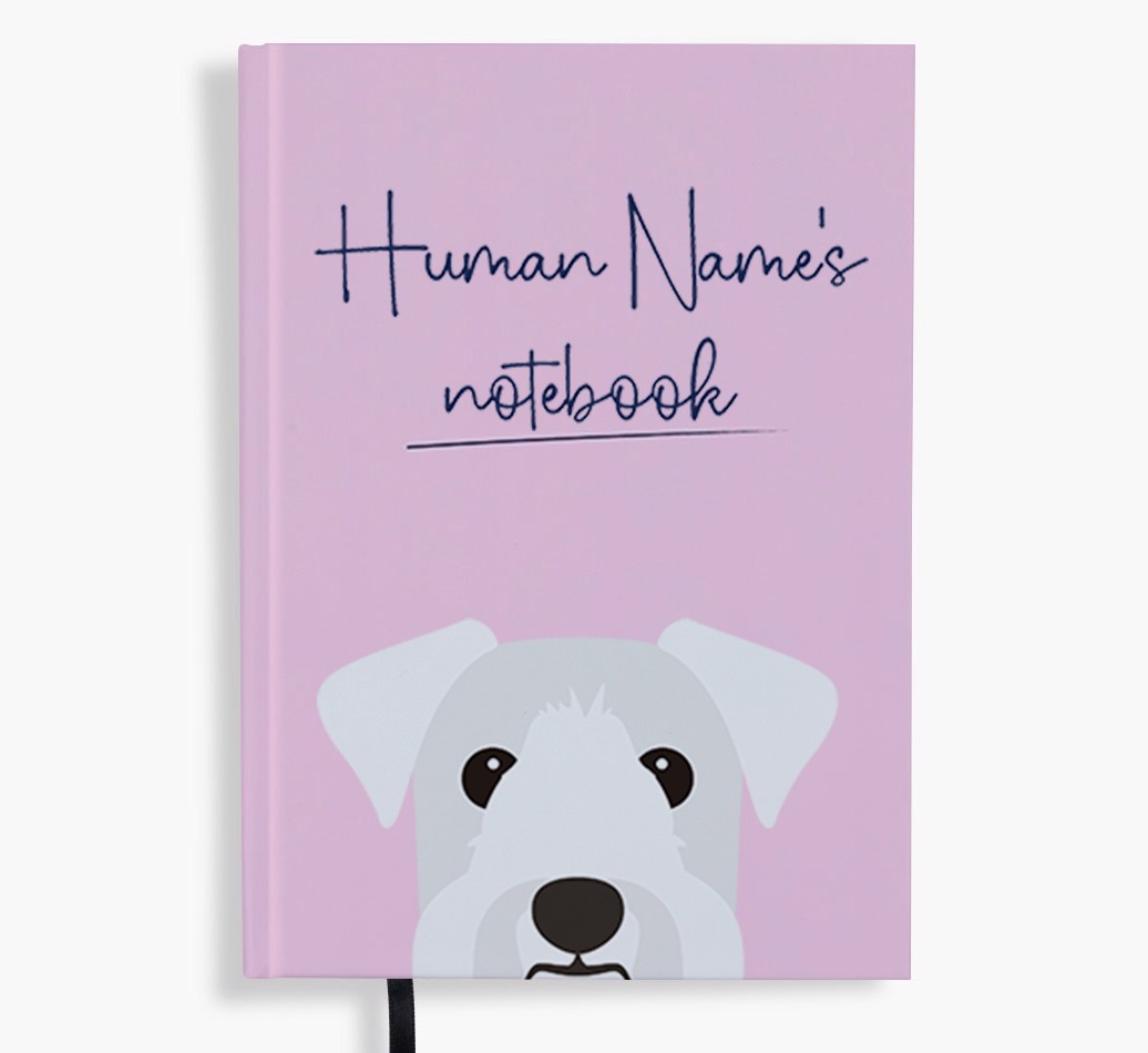 Handwritten: Personalised {breedFullName} Notebook