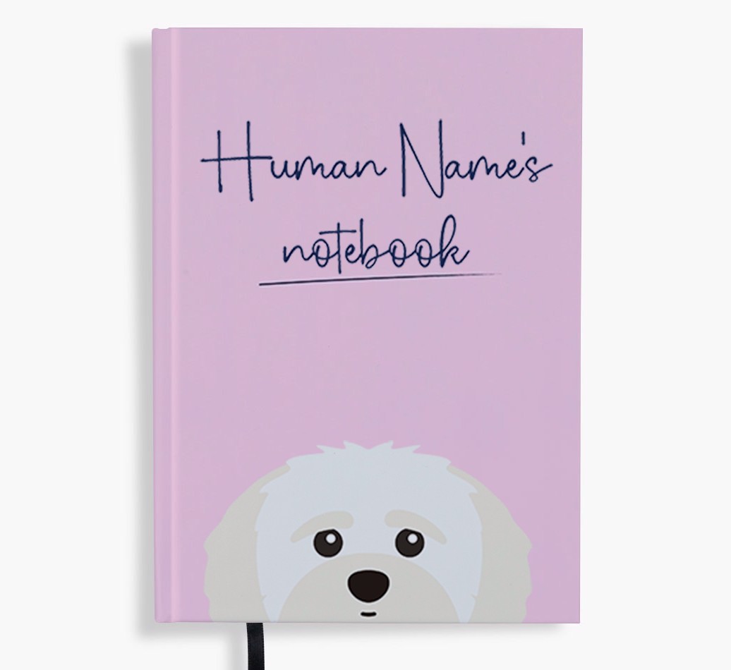 Handwritten: Personalised {breedFullName} Notebook