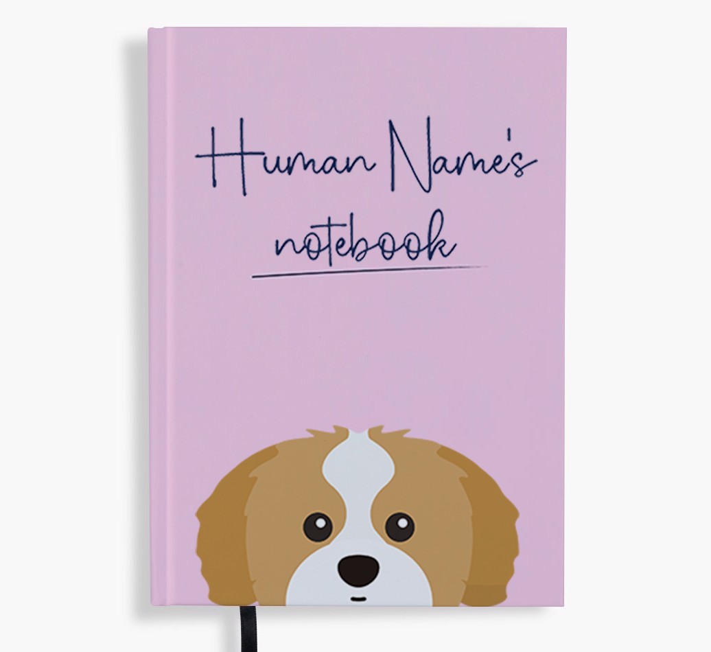 Handwritten: Personalised {breedFullName} Notebook