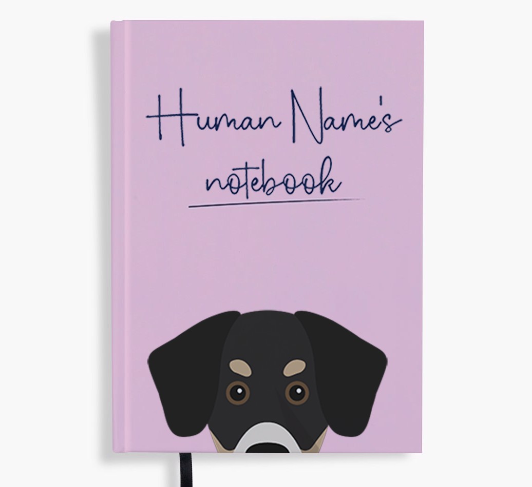 Handwritten: Personalised {breedFullName} Notebook