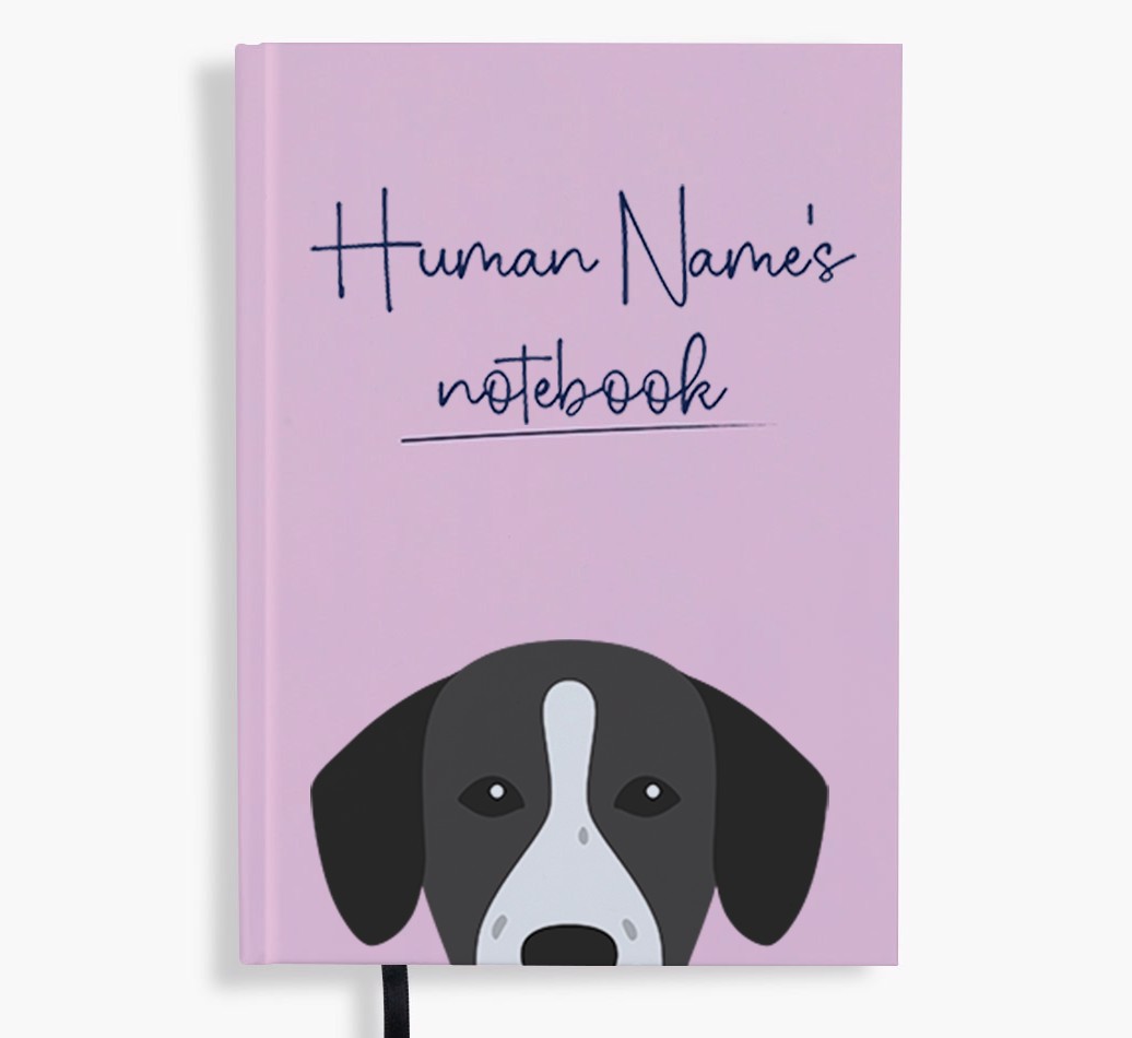 Handwritten: Personalised {breedFullName} Notebook