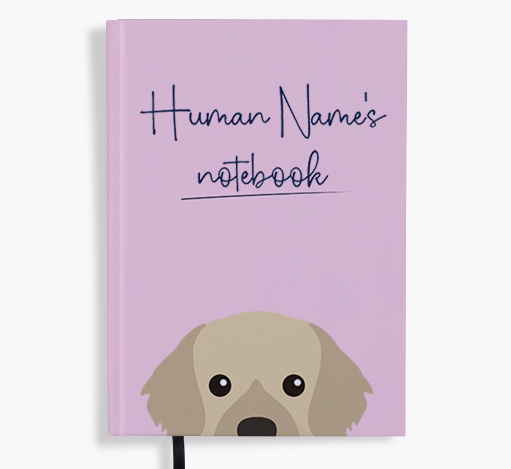 Handwritten: Personalised {breedFullName} Notebook