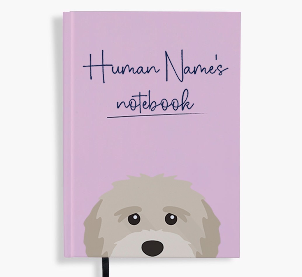 Handwritten: Personalised {breedFullName} Notebook