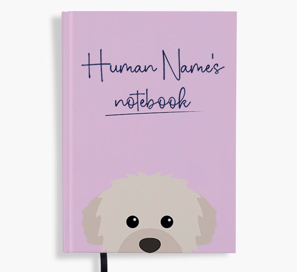 Handwritten: Personalised {breedFullName} Notebook