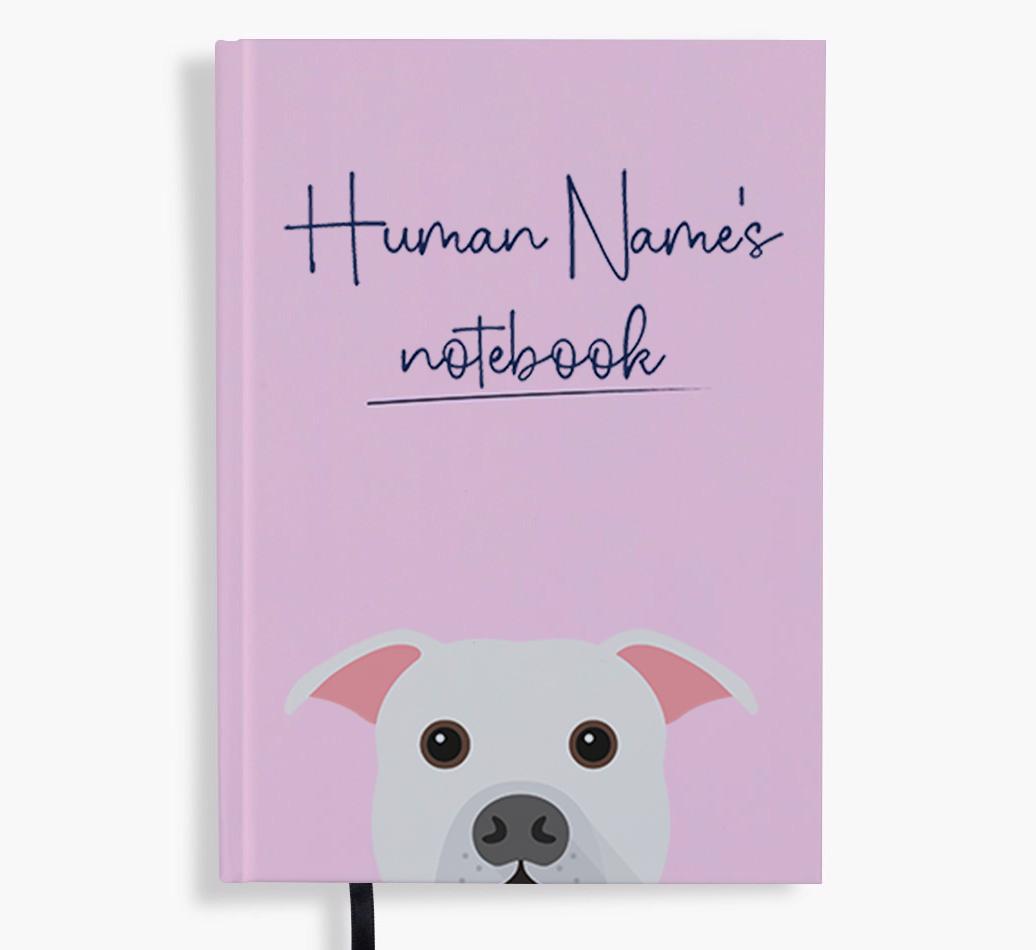 Handwritten: Personalized {breedFullName} Notebook