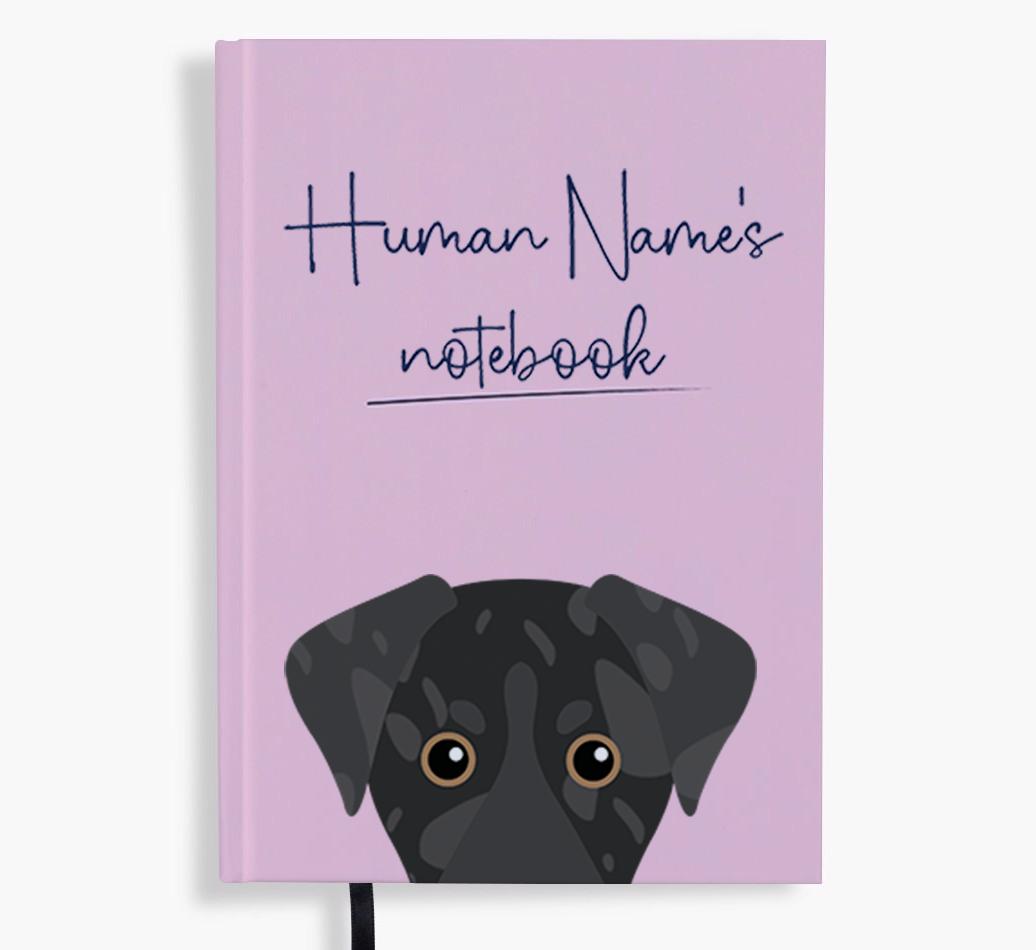 Handwritten: Personalized {breedFullName} Notebook