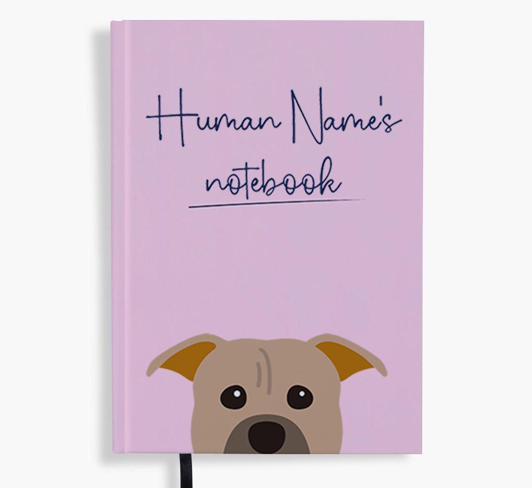 Handwritten: Personalized {breedFullName} Notebook