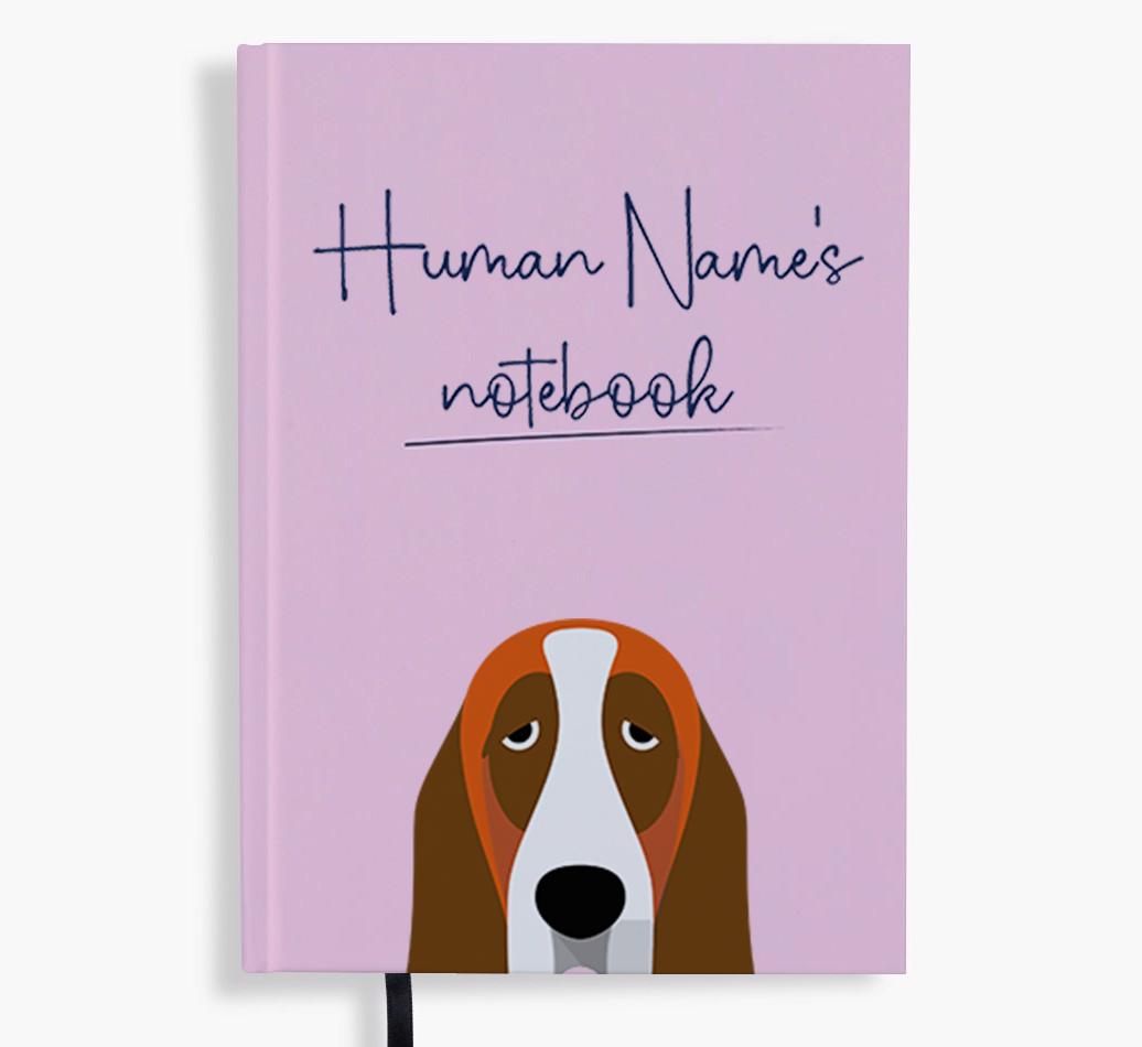 Handwritten: Personalized {breedFullName} Notebook