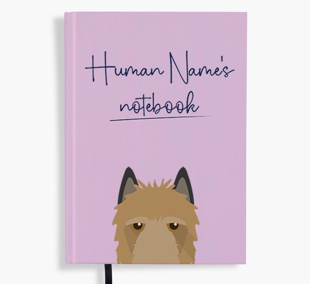Handwritten: Personalized {breedFullName} Notebook