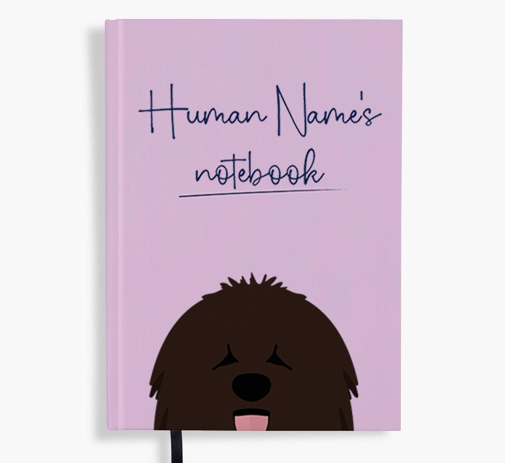 Handwritten: Personalized {breedFullName} Notebook