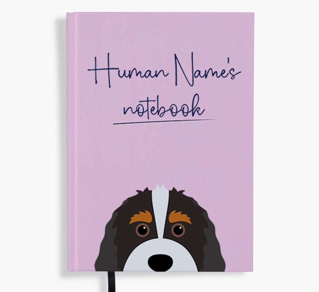 Handwritten: Personalized {breedFullName} Notebook