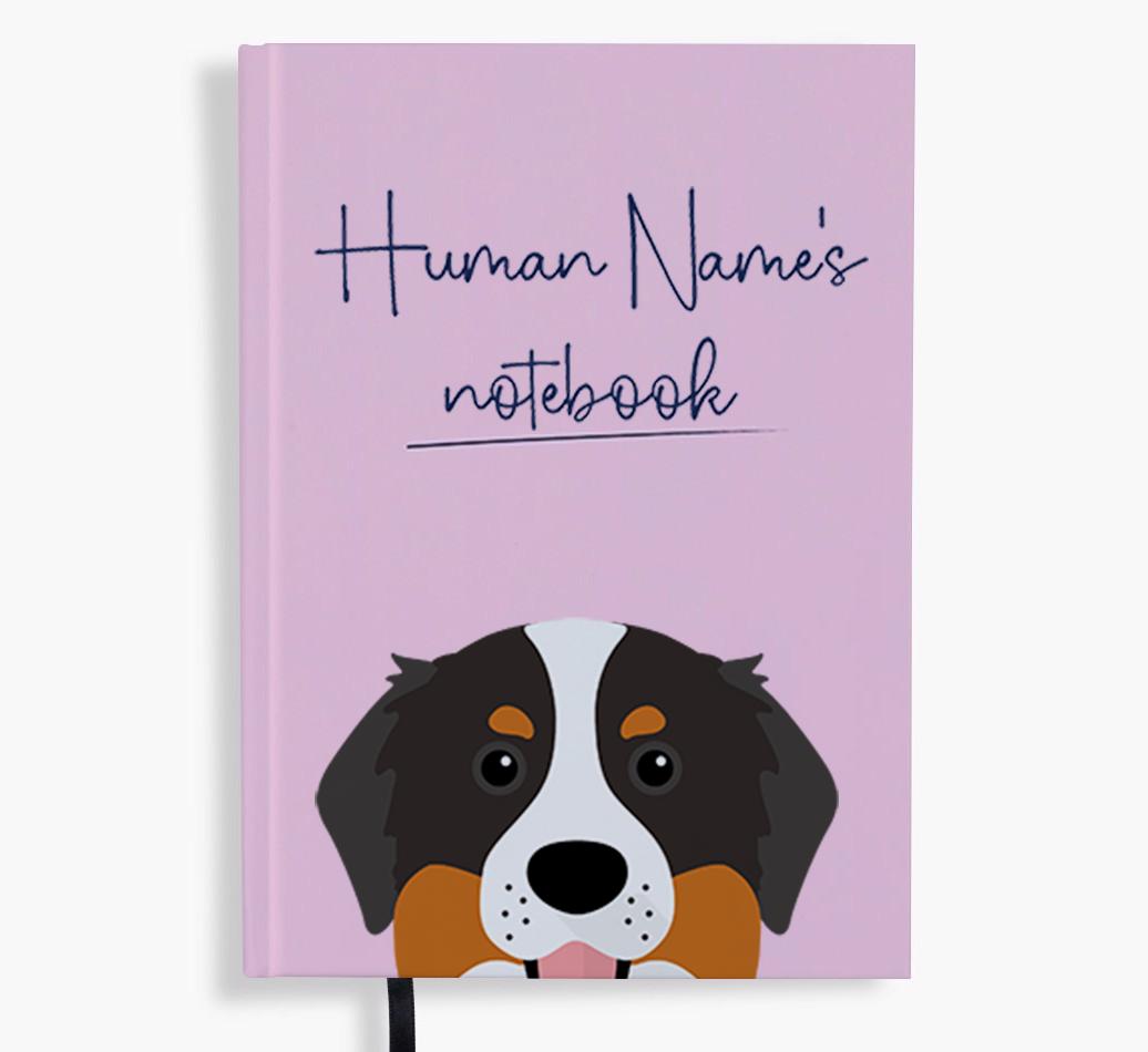 Handwritten: Personalized {breedFullName} Notebook