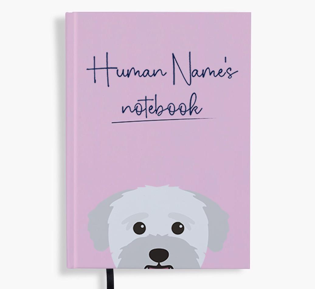 Handwritten: Personalized {breedFullName} Notebook