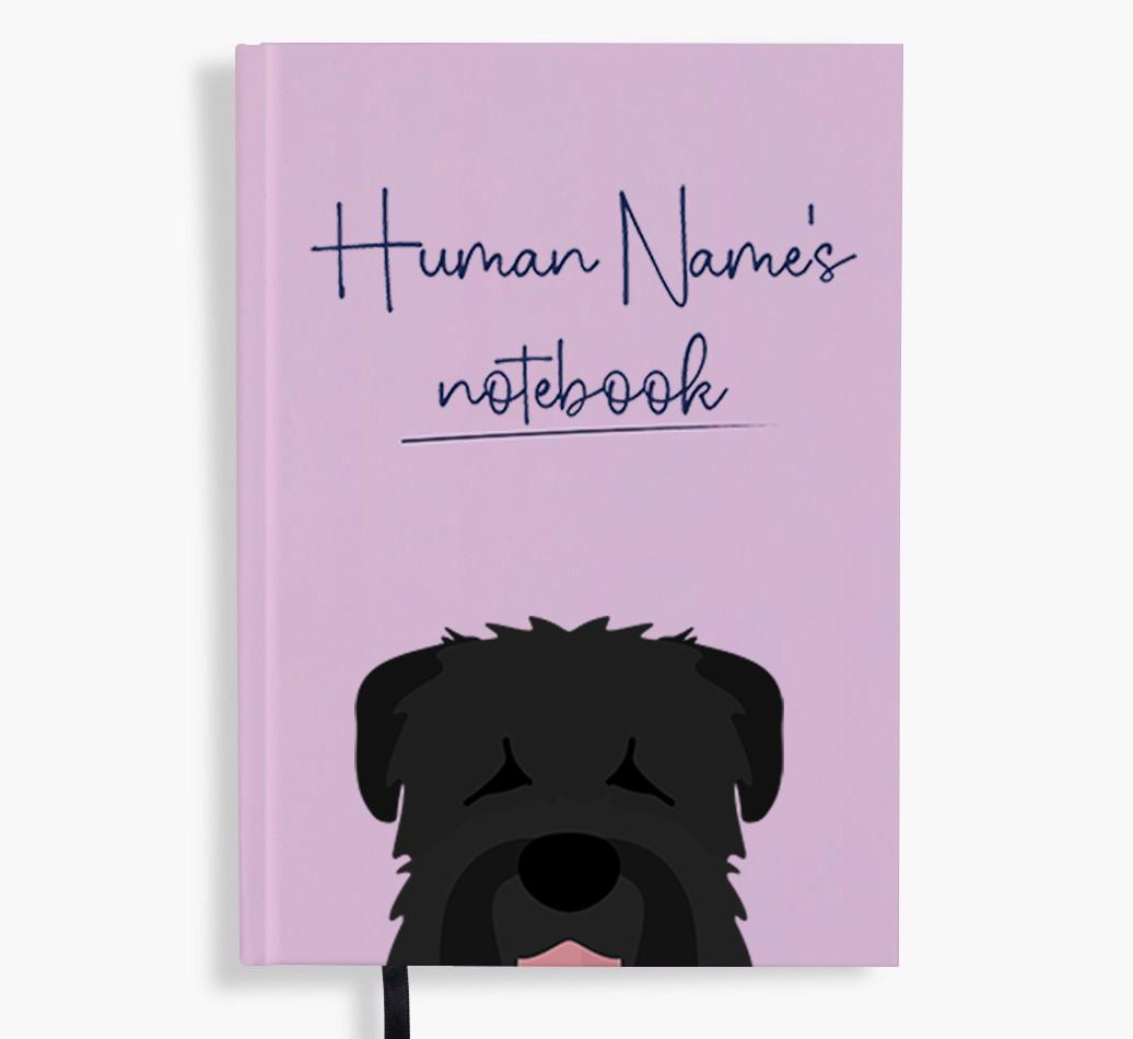 Handwritten: Personalized {breedFullName} Notebook