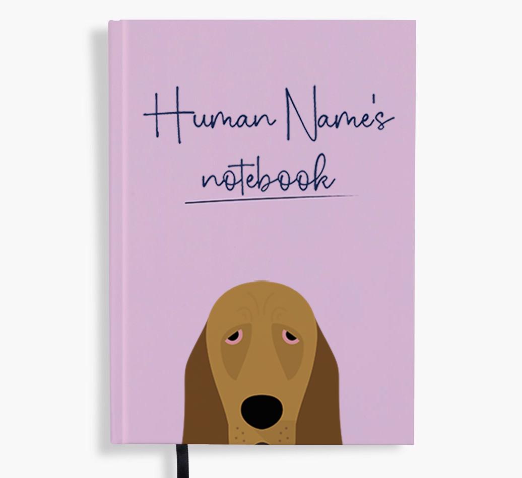 Handwritten: Personalized {breedFullName} Notebook