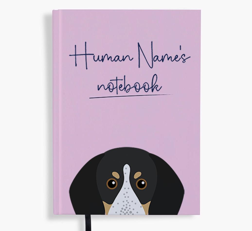 Handwritten: Personalized {breedFullName} Notebook