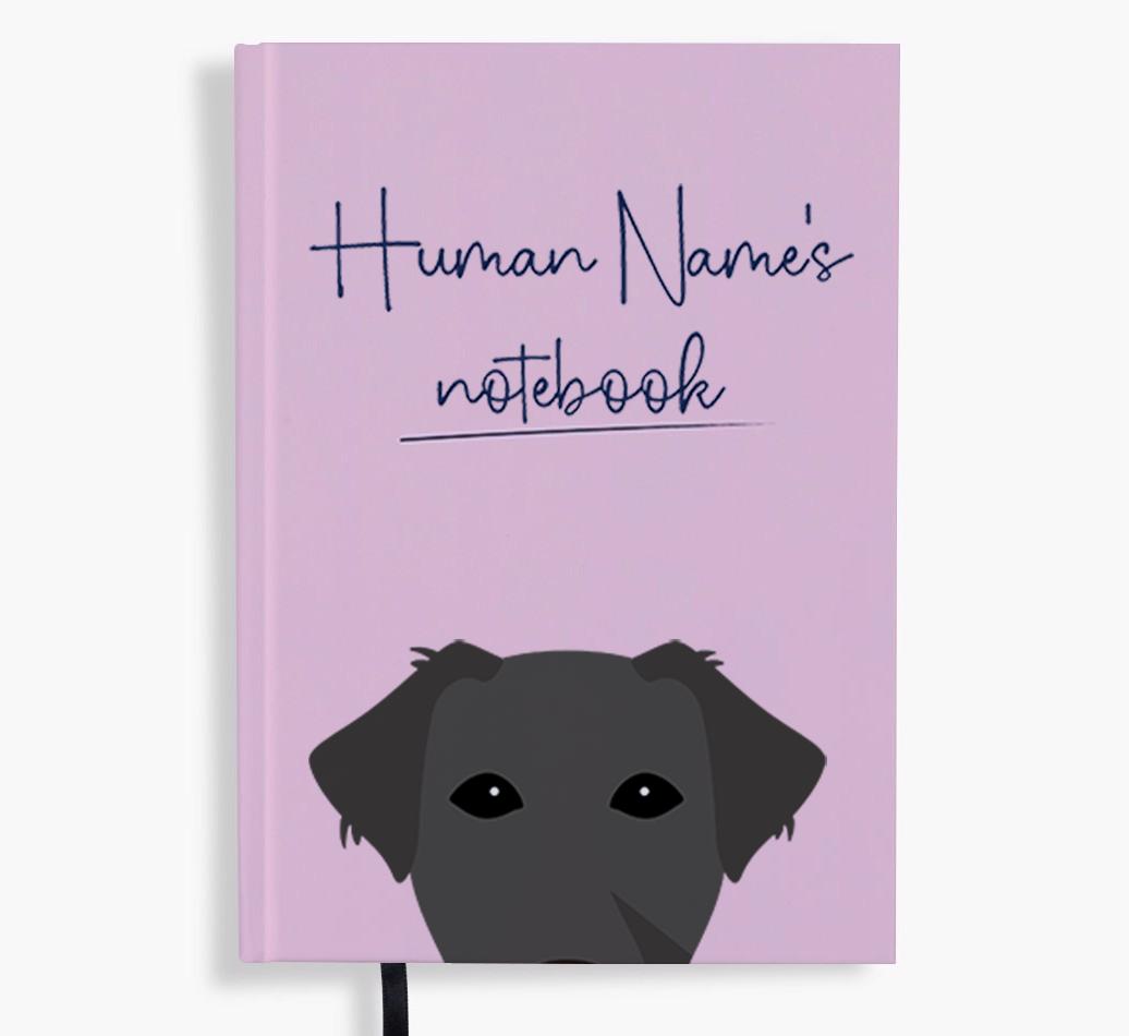 Handwritten: Personalized {breedFullName} Notebook