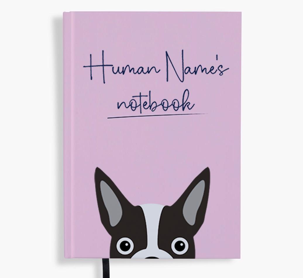 Handwritten: Personalized {breedFullName} Notebook