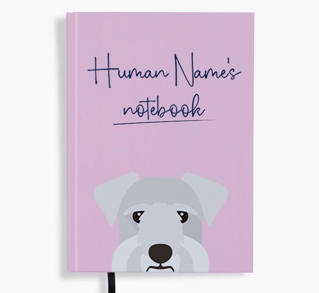 Handwritten: Personalized {breedFullName} Notebook