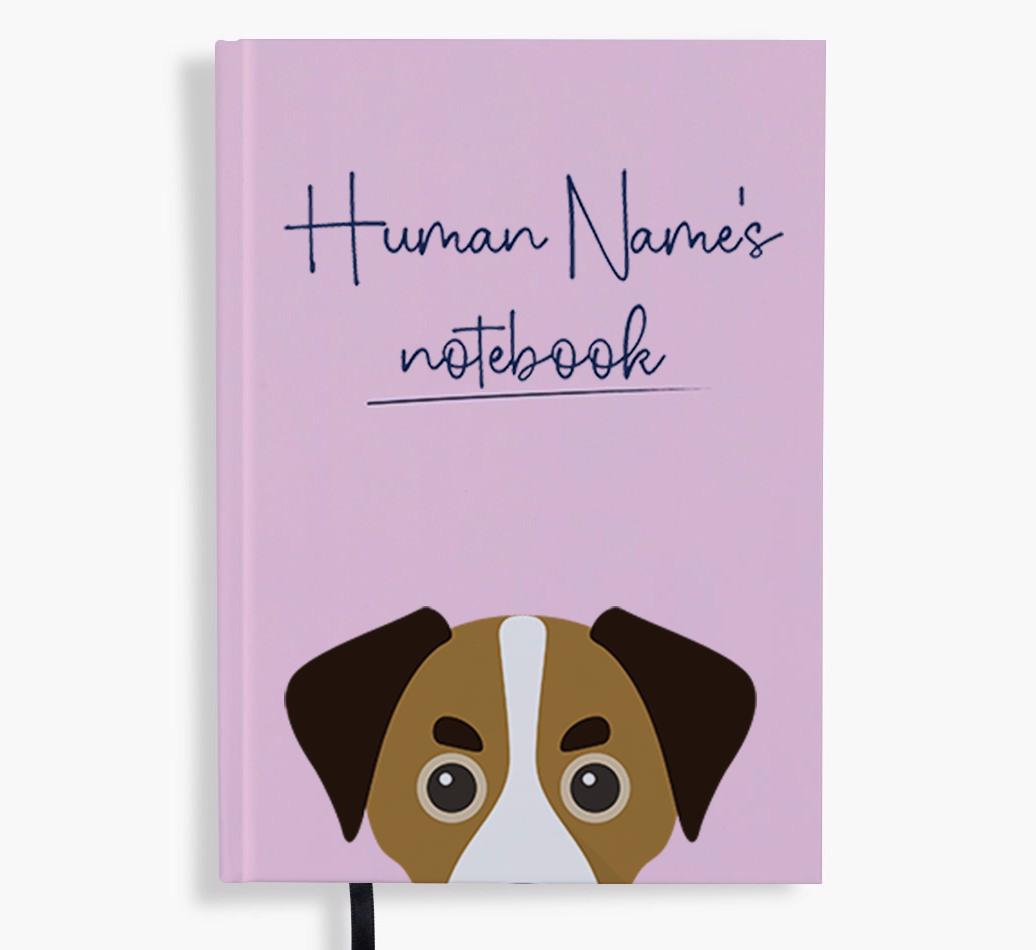 Handwritten: Personalized {breedFullName} Notebook