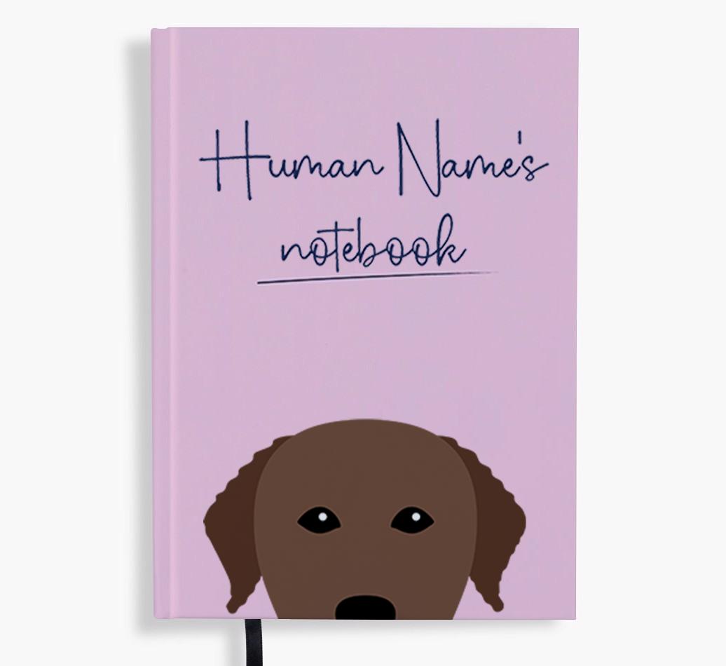 Handwritten: Personalized {breedFullName} Notebook