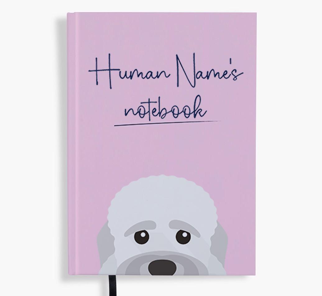 Handwritten: Personalized {breedFullName} Notebook