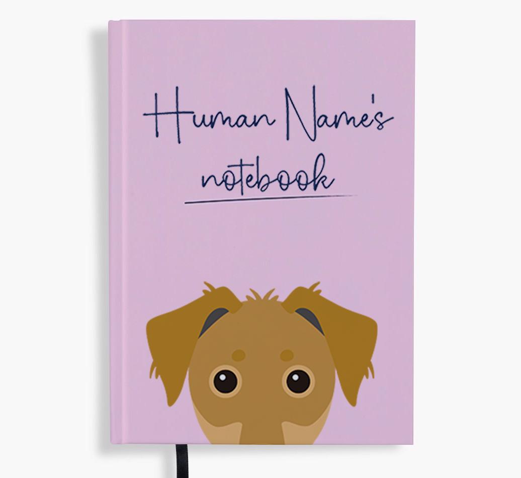 Handwritten: Personalized {breedFullName} Notebook