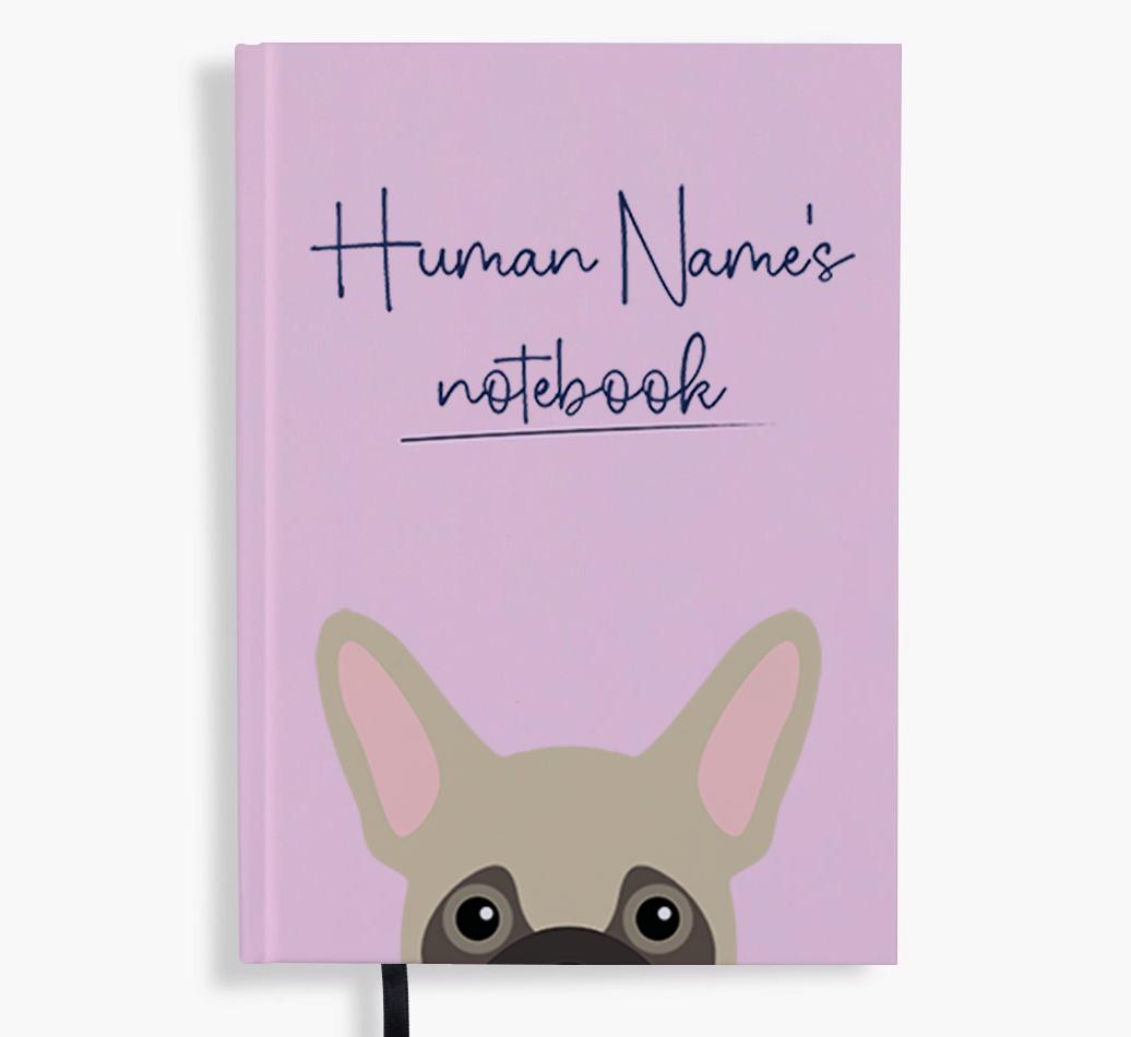 Handwritten: Personalized {breedFullName} Notebook