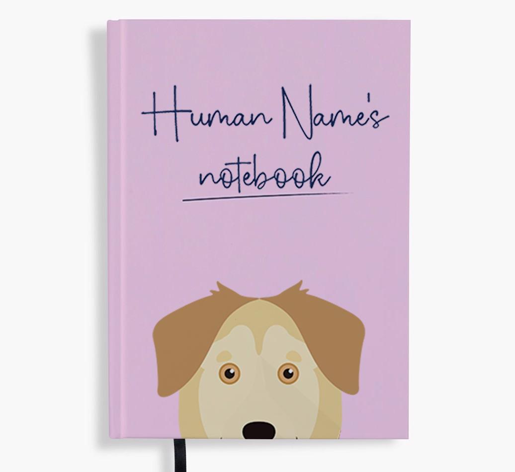 Handwritten: Personalized {breedFullName} Notebook
