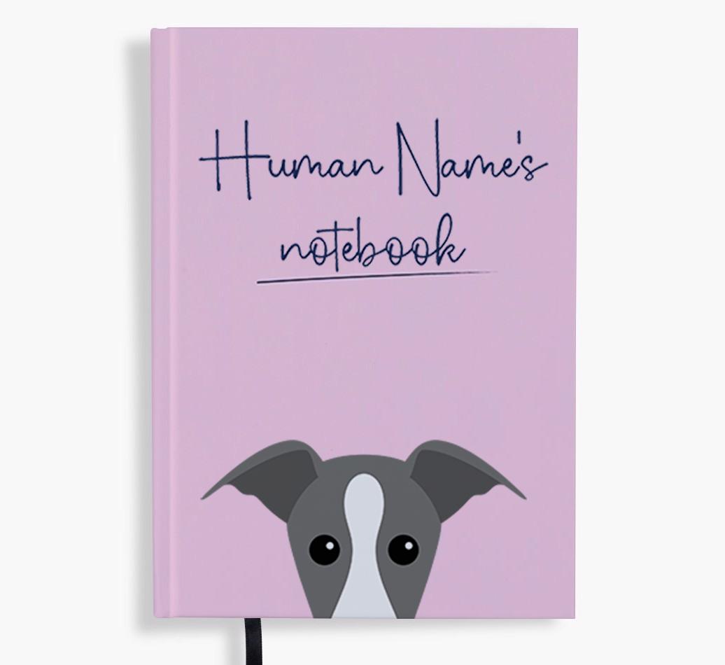 Handwritten: Personalized {breedFullName} Notebook