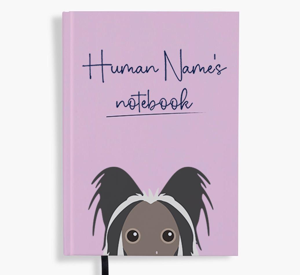 Handwritten: Personalized {breedFullName} Notebook