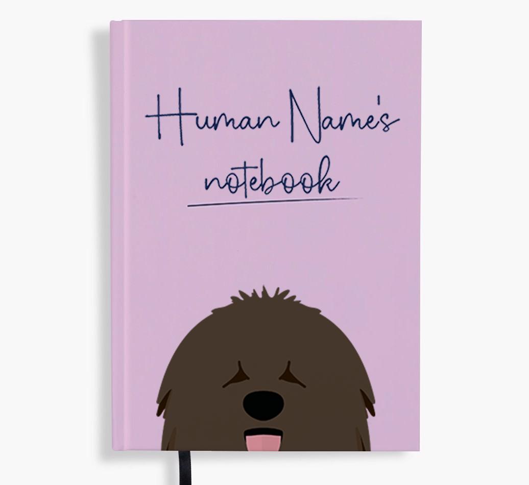 Handwritten: Personalized {breedFullName} Notebook
