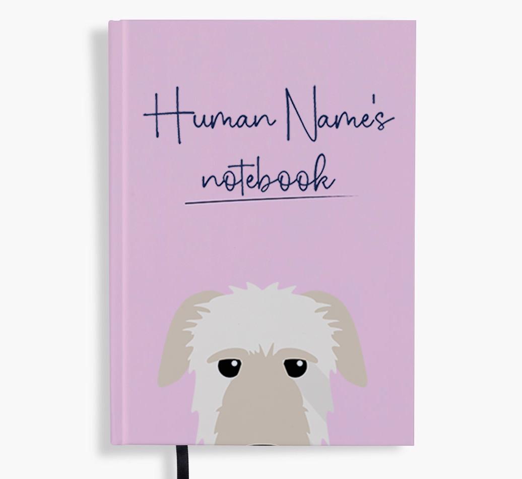 Handwritten: Personalized {breedFullName} Notebook