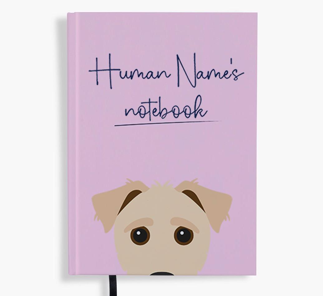 Handwritten: Personalized {breedFullName} Notebook