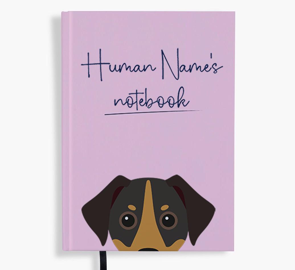 Handwritten: Personalized {breedFullName} Notebook