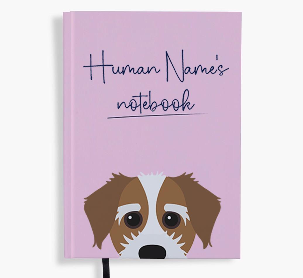 Handwritten: Personalized {breedFullName} Notebook