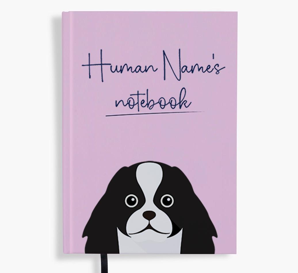 Handwritten: Personalized {breedFullName} Notebook