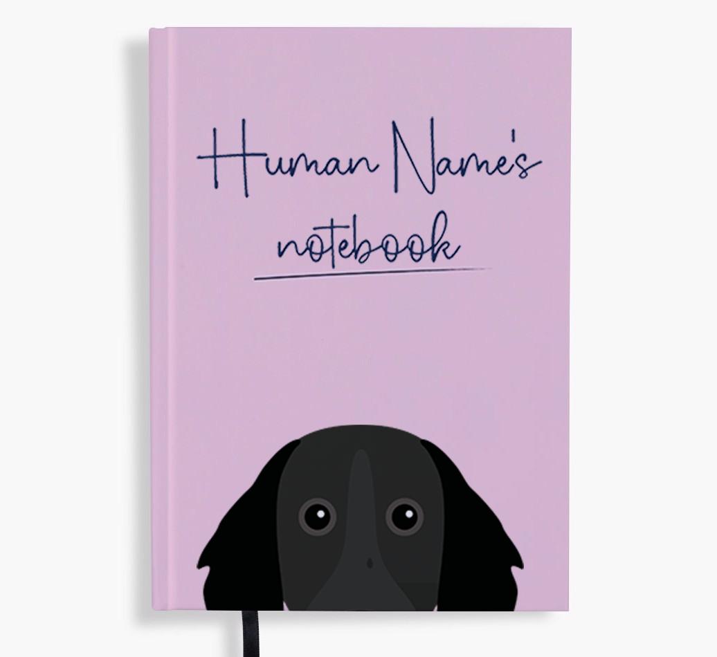 Handwritten: Personalized {breedFullName} Notebook