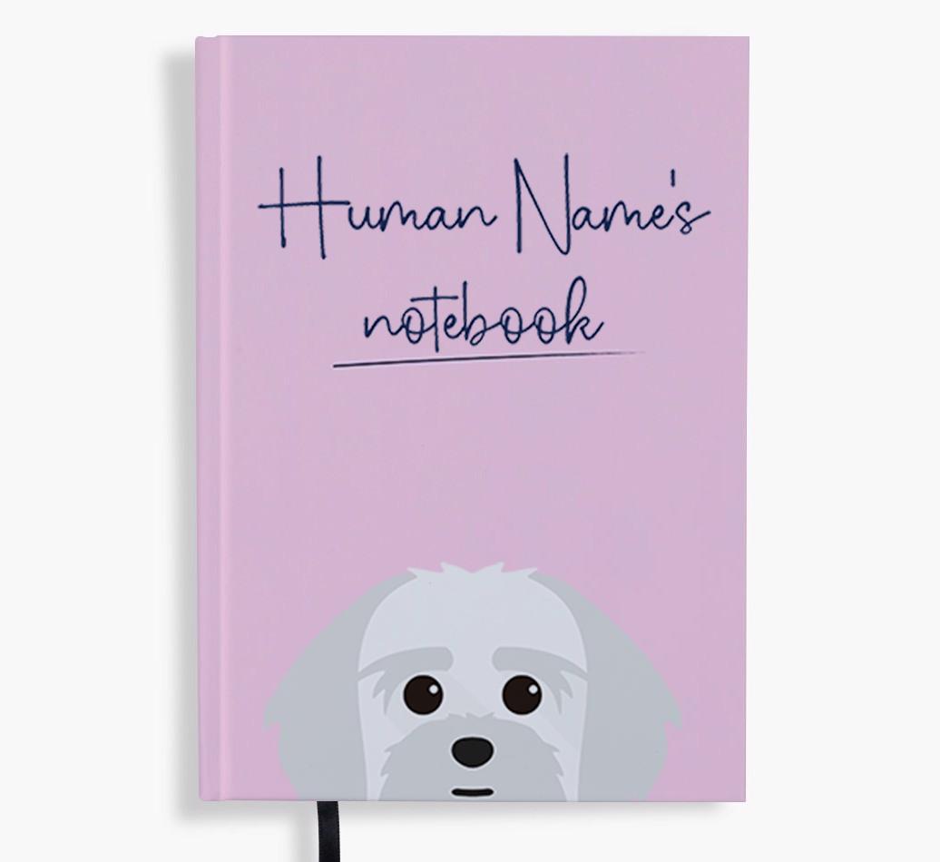 Handwritten: Personalized {breedFullName} Notebook