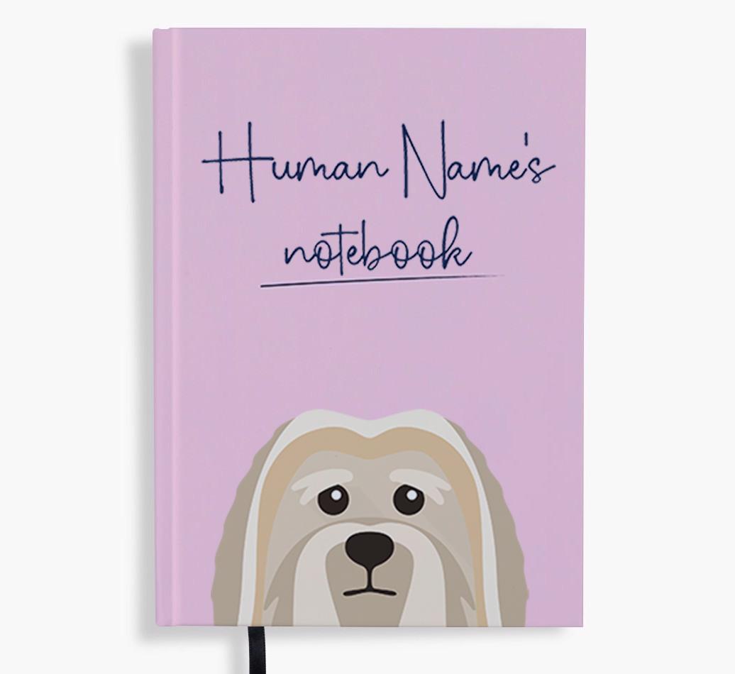 Handwritten: Personalized {breedFullName} Notebook