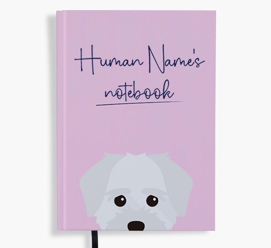 Handwritten: Personalized {breedFullName} Notebook