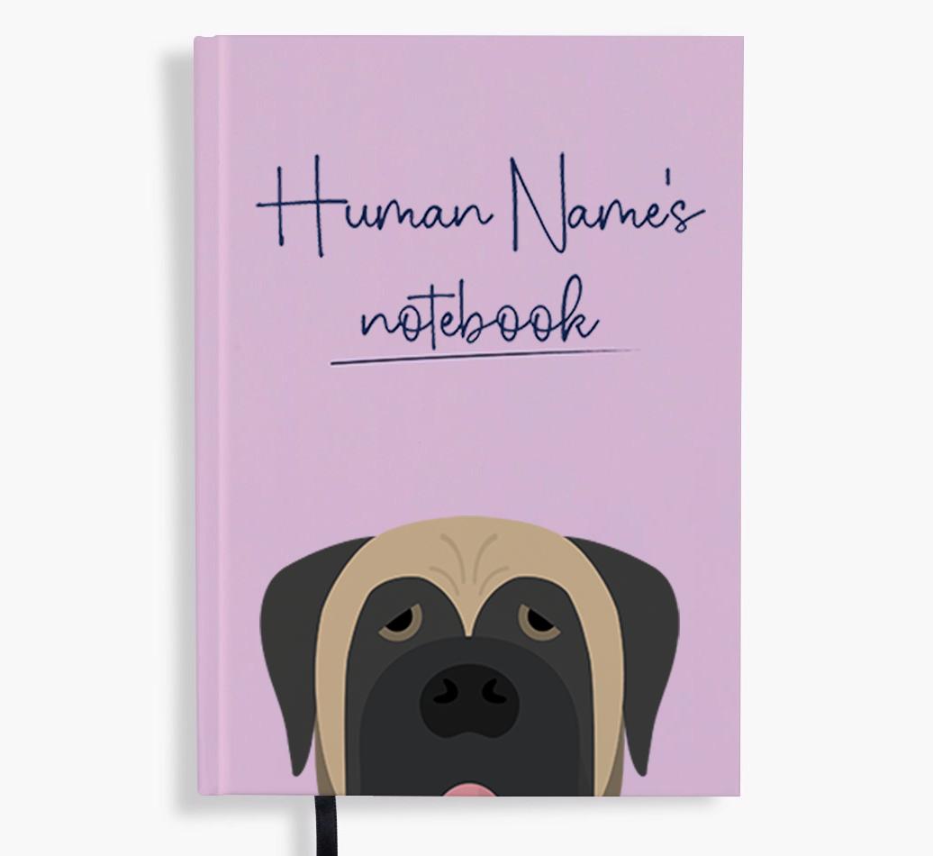 Handwritten: Personalized {breedFullName} Notebook