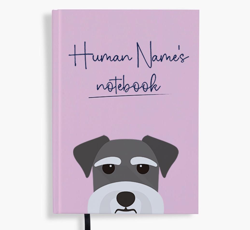 Handwritten: Personalized {breedFullName} Notebook