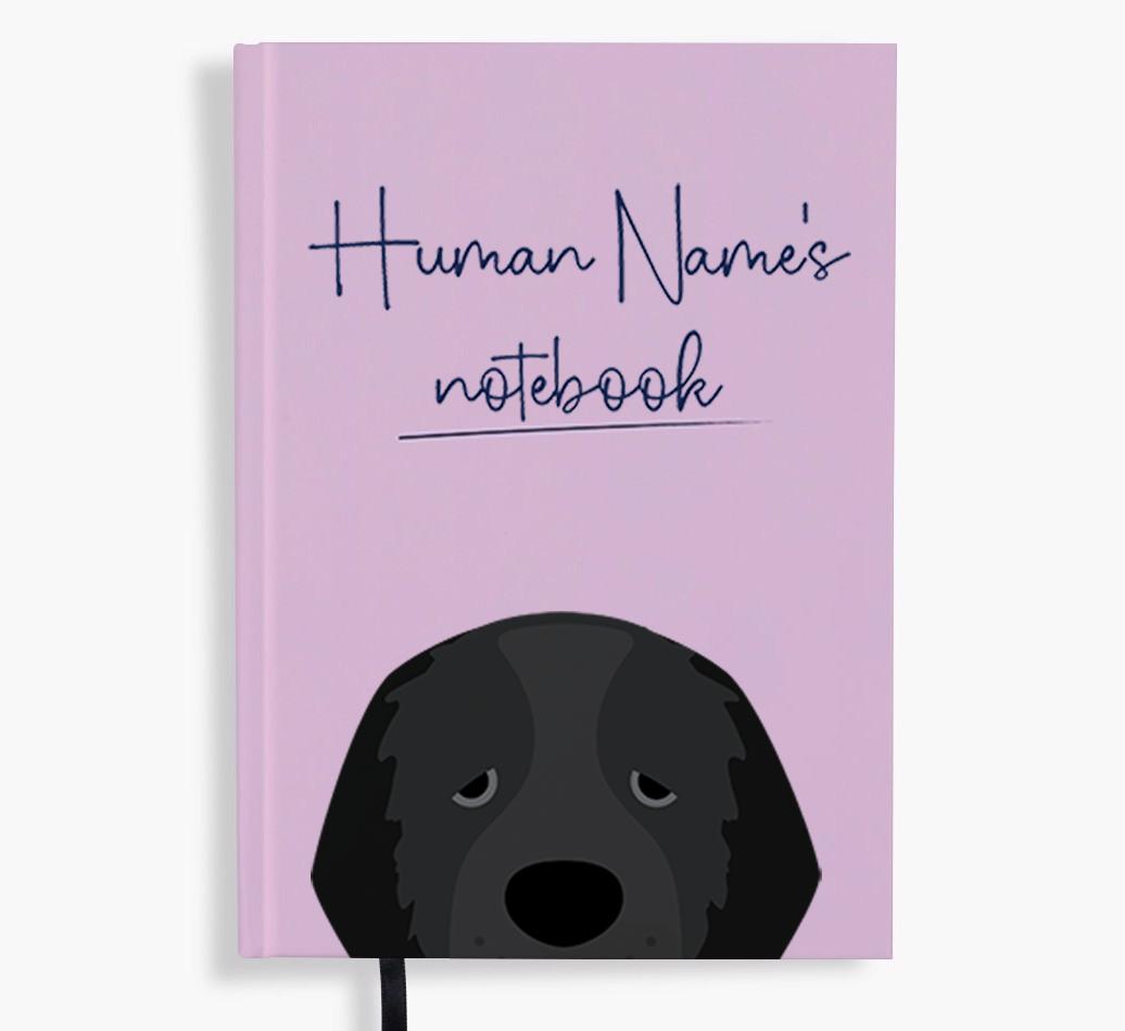Handwritten: Personalized {breedFullName} Notebook
