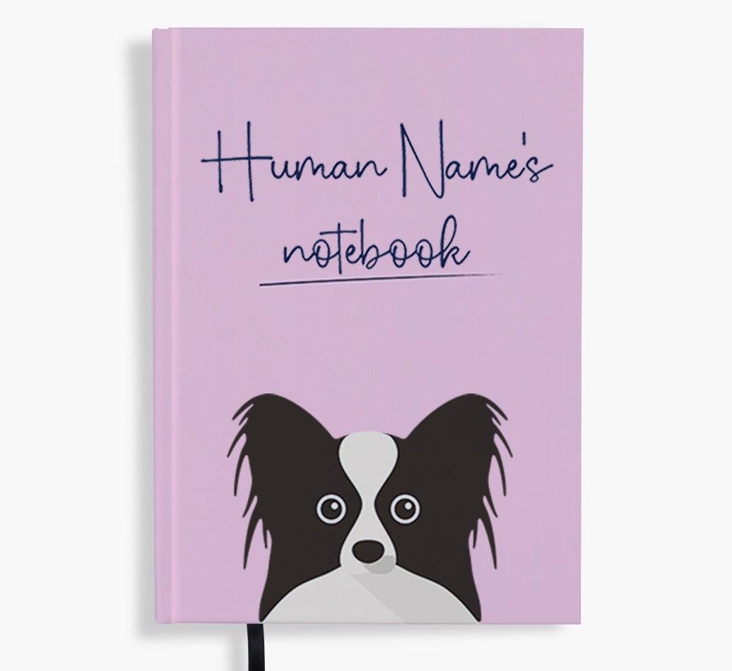 Handwritten: Personalized {breedFullName} Notebook