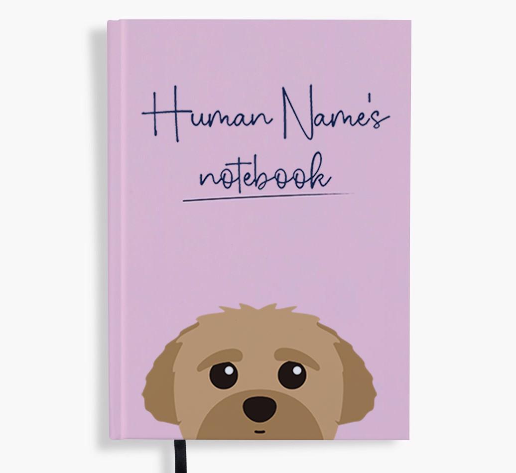 Handwritten: Personalized {breedFullName} Notebook