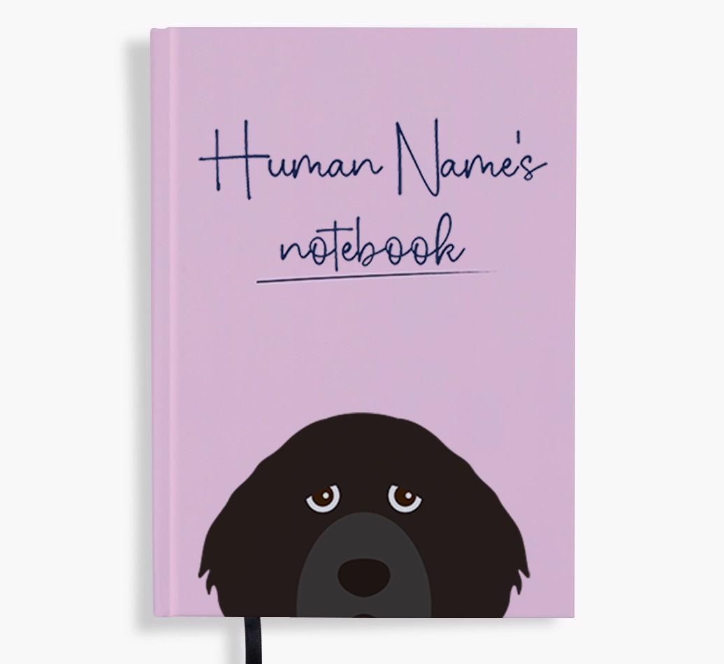 Handwritten: Personalized {breedFullName} Notebook